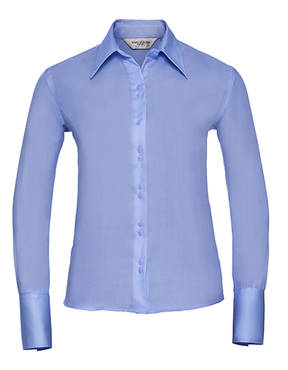 Russell Collection Women's LSL Ultimate Non-Iron Shirt bedrukken - Afbeelding 3