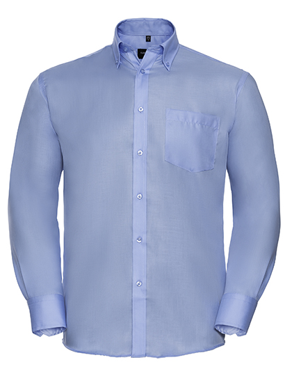 Russell Collection Men's LSL Ultimate Non-Iron Shirt bedrukken - Afbeelding 3
