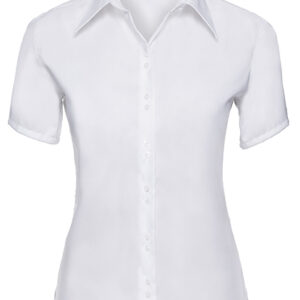 Russell Collection Women's SS Ultimate Non-Iron Shirt bedrukken