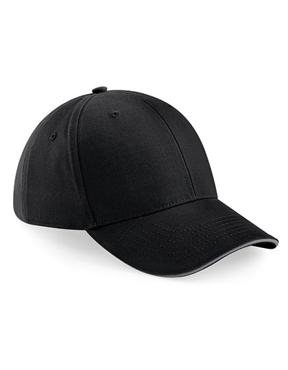 Beechfield Athleisure 6 Panel Cap bedrukken - Afbeelding 2