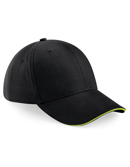 Beechfield Athleisure 6 Panel Cap bedrukken - Afbeelding 3