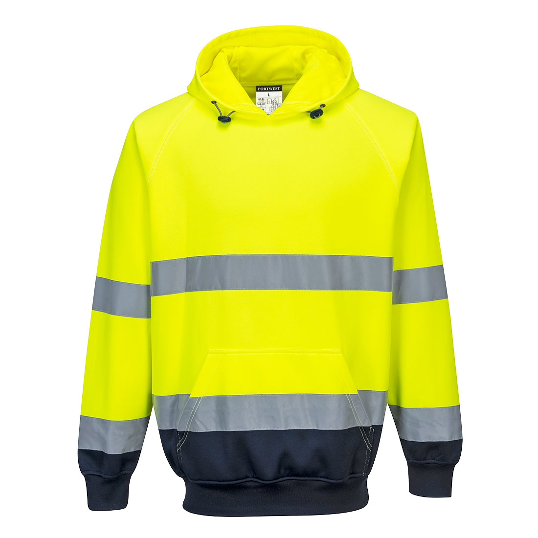 Portwest Tweekleurig sweatshirt met capuchon bedrukken - Afbeelding 2