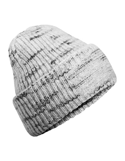Beechfield Chunky Knitted Patch Beanie bedrukken