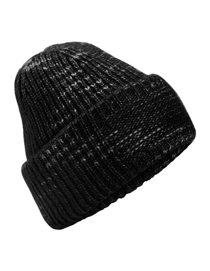Beechfield Chunky Knitted Patch Beanie bedrukken - Afbeelding 3