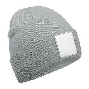 Beechfield Appliqué Patch Beanie bedrukken