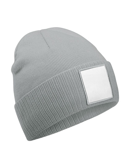 Beechfield Appliqué Patch Beanie bedrukken