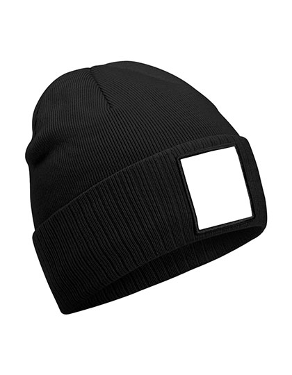 Beechfield Appliqué Patch Beanie bedrukken - Afbeelding 2