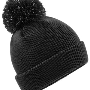 Beechfield Junior Reflective Bobble Beanie bedrukken