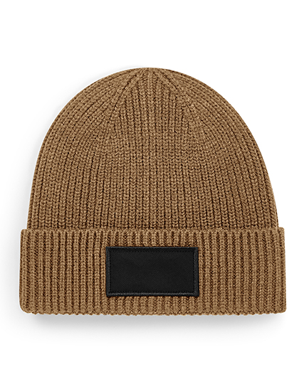 Beechfield Fashion Patch Beanie bedrukken