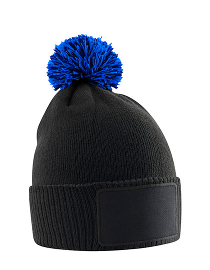 Beechfield Kids Snowstar Patch Beanie bedrukken