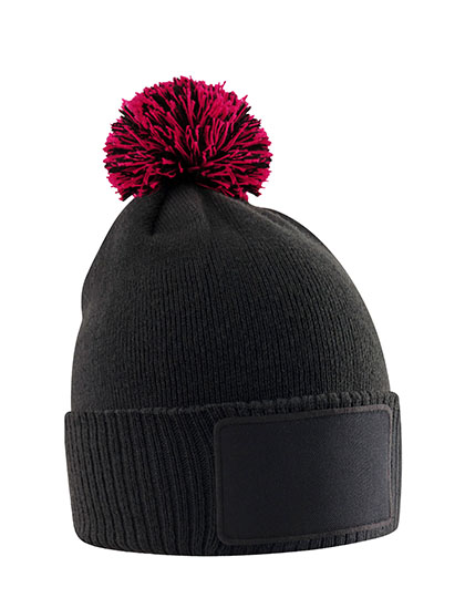 Beechfield Kids Snowstar Patch Beanie bedrukken - Afbeelding 2
