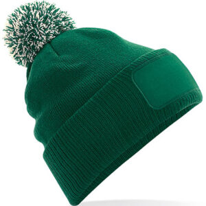 Beechfield Snowstar® Patch Beanie bedrukken