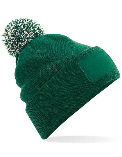 Beechfield Snowstar® Patch Beanie bedrukken