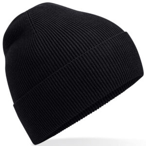 Beechfield Organic Cotton Fine Knit Beanie bedrukken
