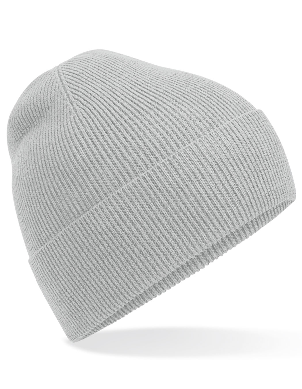 Beechfield Organic Cotton Fine Knit Beanie bedrukken - Afbeelding 2