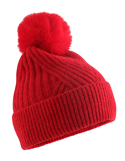 Beechfield Snow Luxe Beanie bedrukken - Afbeelding 2