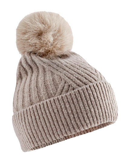 Beechfield Snow Luxe Beanie bedrukken - Afbeelding 3