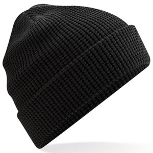 Beechfield Organic Cotton Waffle Beanie bedrukken
