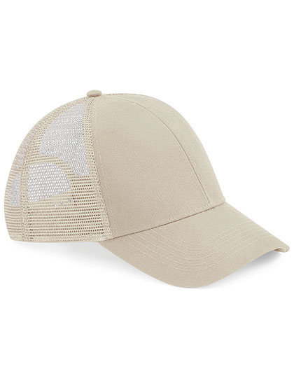 Beechfield Organic Cotton Trucker Cap bedrukken - Afbeelding 3
