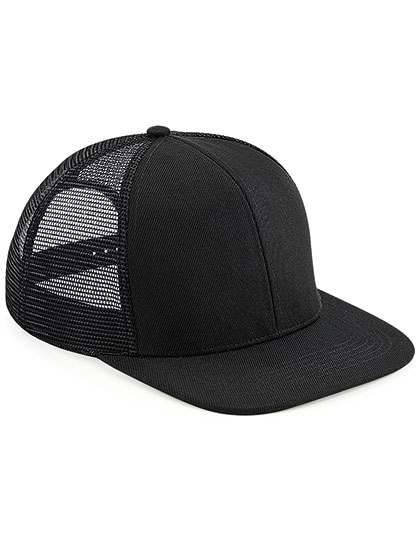 Beechfield Original Flat Peak 6 Panel Trucker Cap bedrukken