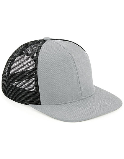 Beechfield Original Flat Peak 6 Panel Trucker Cap bedrukken - Afbeelding 3