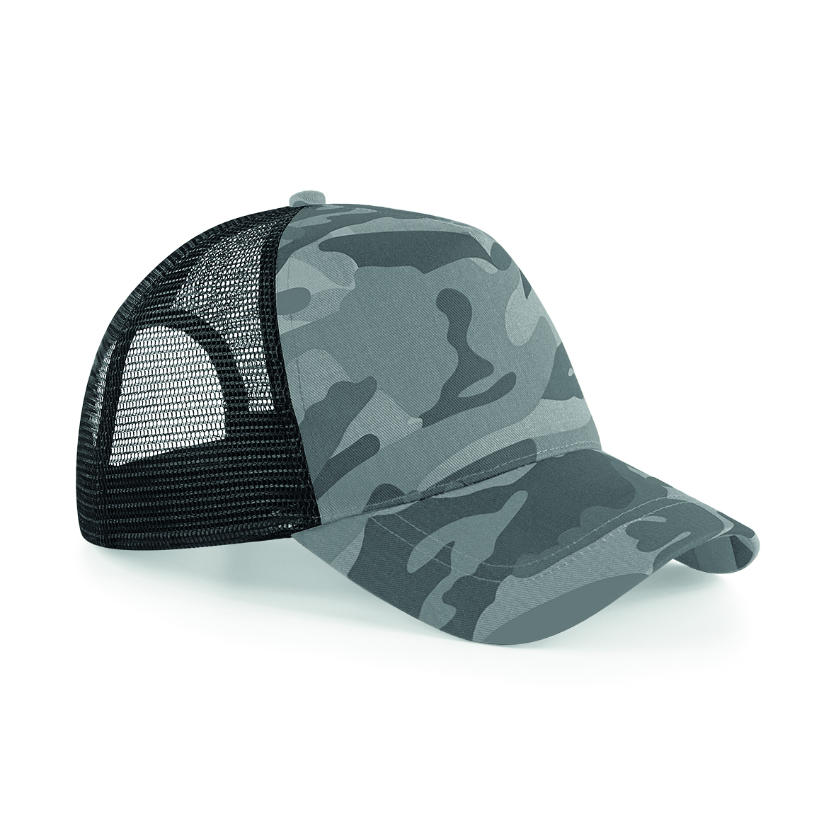 Beechfield Camo Snapback Trucker bedrukken