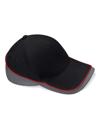 Beechfield Teamwear Competition Cap bedrukken - Afbeelding 2