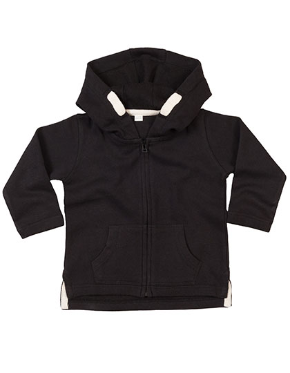 Babybugz Baby Zipped Hoodie bedrukken