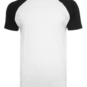 Build Your Brand Raglan Contrast Tee bedrukken