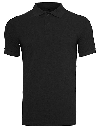 Build Your Brand Polo Piqué Shirt bedrukken