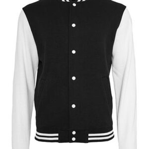Build Your Brand Sweat College Jacket bedrukken