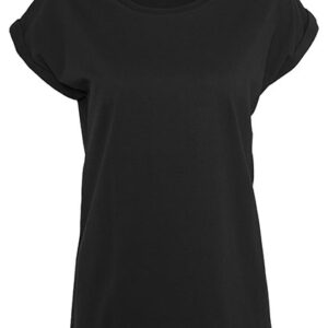 Build Your Brand Ladies´ Extended Shoulder Tee bedrukken
