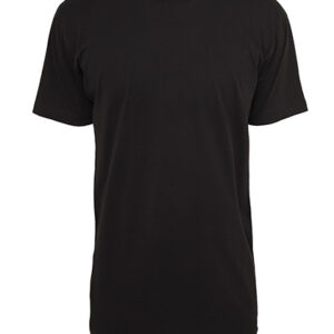 Build Your Brand Shaped Long Tee bedrukken