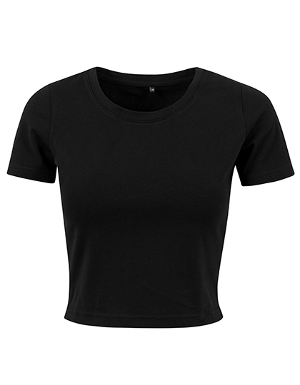 Build Your Brand Ladies´ Cropped Tee bedrukken