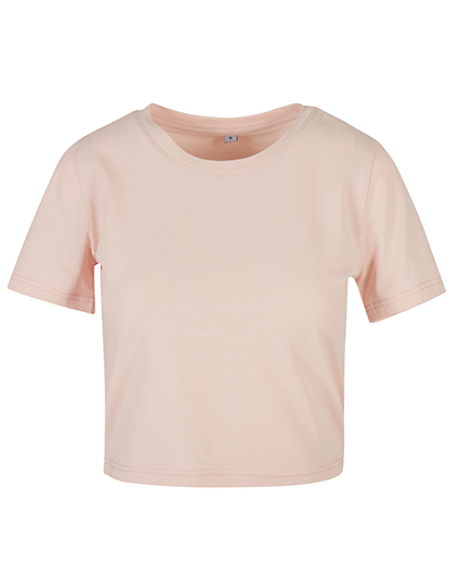 Build Your Brand Ladies´ Cropped Tee bedrukken - Afbeelding 3