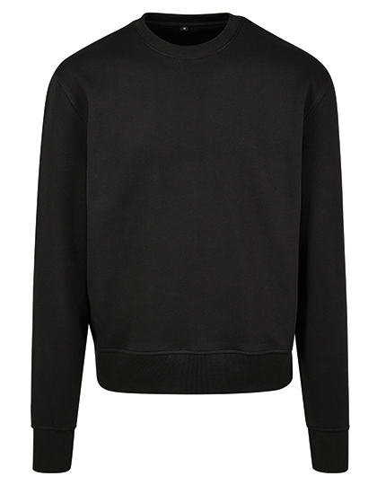 Build Your Brand Premium Oversize Crewneck Sweatshirt bedrukken