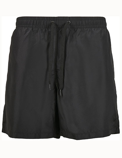 Build Your Brand Recycled Swim Shorts bedrukken
