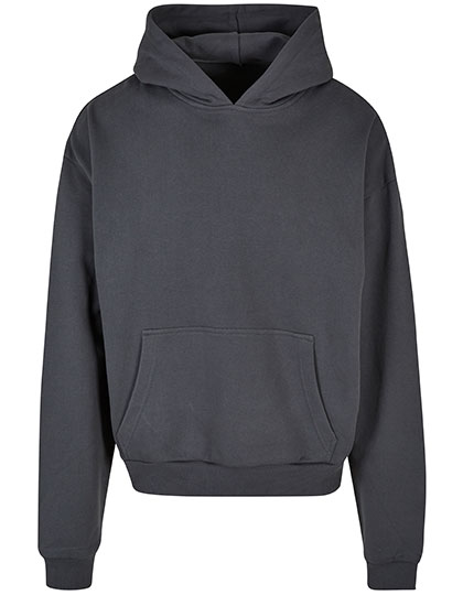 Build Your Brand Ultra Heavy Cotton Box Hoody bedrukken - Afbeelding 2