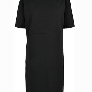 Build Your Brand Ladies´ Organic Oversized Slit Tee Dress bedrukken