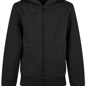 Build Your Brand Kids´ Organic Basic Zip Hoody bedrukken