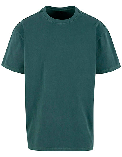 Build Your Brand Acid Washed Heavy Oversize Tee bedrukken - Afbeelding 3