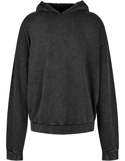 Build Your Brand Acid Washed Oversize Hoody bedrukken