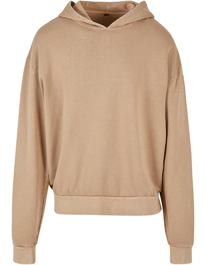 Build Your Brand Acid Washed Oversize Hoody bedrukken - Afbeelding 3