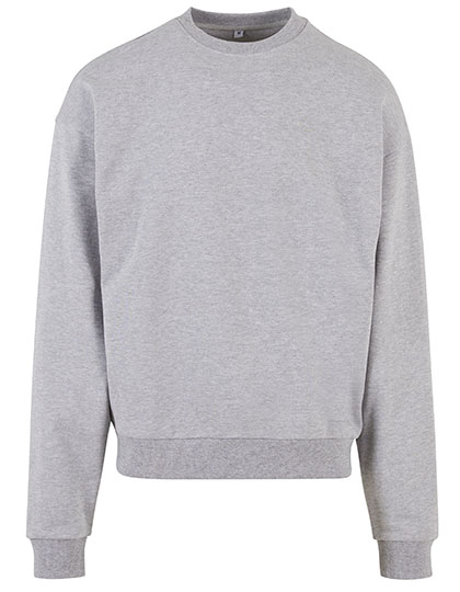 Build Your Brand Ultra Heavy Cotton Crewneck bedrukken - Afbeelding 2