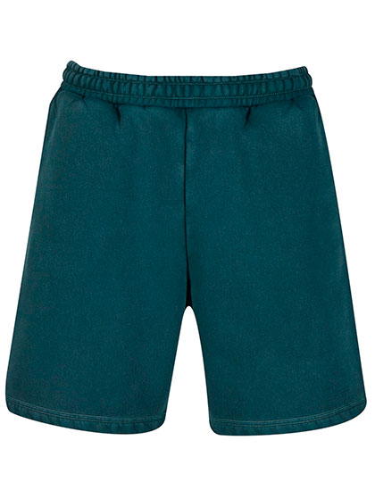 Build Your Brand Vintage Heavy Sweatshorts bedrukken - Afbeelding 2