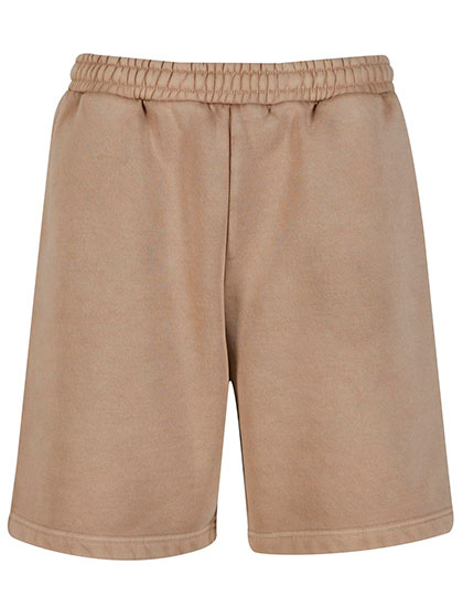 Build Your Brand Vintage Heavy Sweatshorts bedrukken - Afbeelding 4