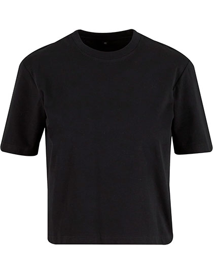 Build Your Brand Sorona® Ladies Regular Boxy Tee bedrukken