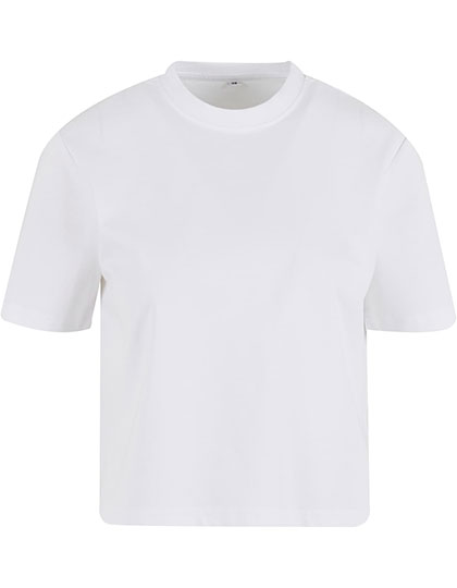 Build Your Brand Sorona® Ladies Regular Boxy Tee bedrukken - Afbeelding 3