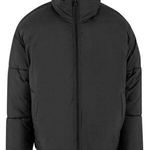 Build Your Brand Ladies Loose Puffer Jacket bedrukken