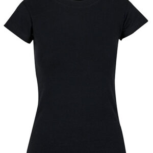 Build Your Brand Ladies Basic Stretch Tee bedrukken